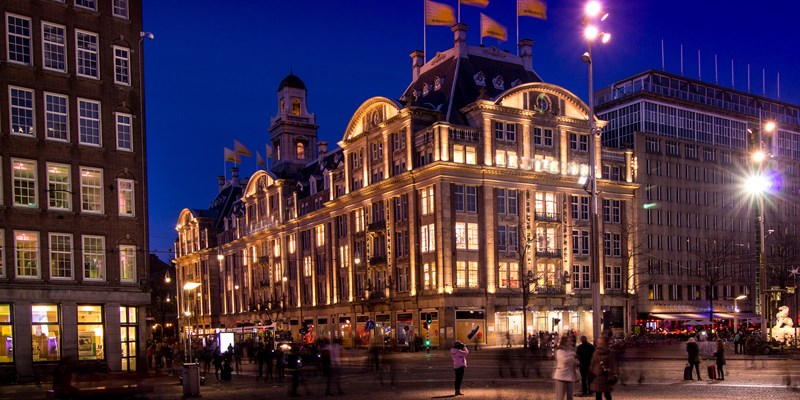 De Bijenkorf in Amsterdam